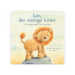 Jellycat Leo, Der Mutige Lowe Buch and Fuddlewuddle Lion Medium< All Soft Toys|View All