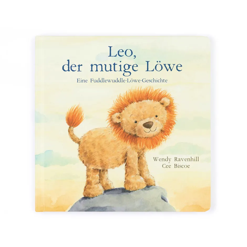 Jellycat Leo, Der Mutige Lowe Buch and Fuddlewuddle Lion Medium< All Soft Toys|View All