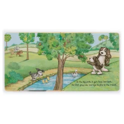 Jellycat My Dad and Me Book and Bashful Fudge Puppy Medium< All Soft Toys|View All