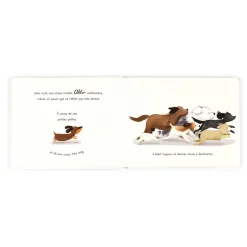 Jellycat Otto Le Petit Chien Saucisse Livre< All Baby|View All