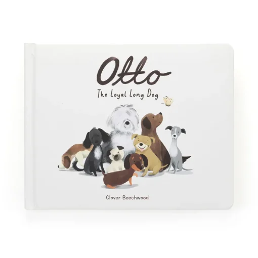 Jellycat Otto the Loyal Long Dog Book< All Baby|View All