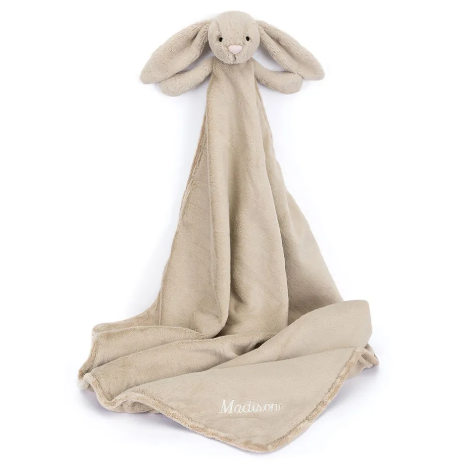 Jellycat Personalised Bashful Beige Bunny Blankie< Bashful Bunnies|All Bashfuls