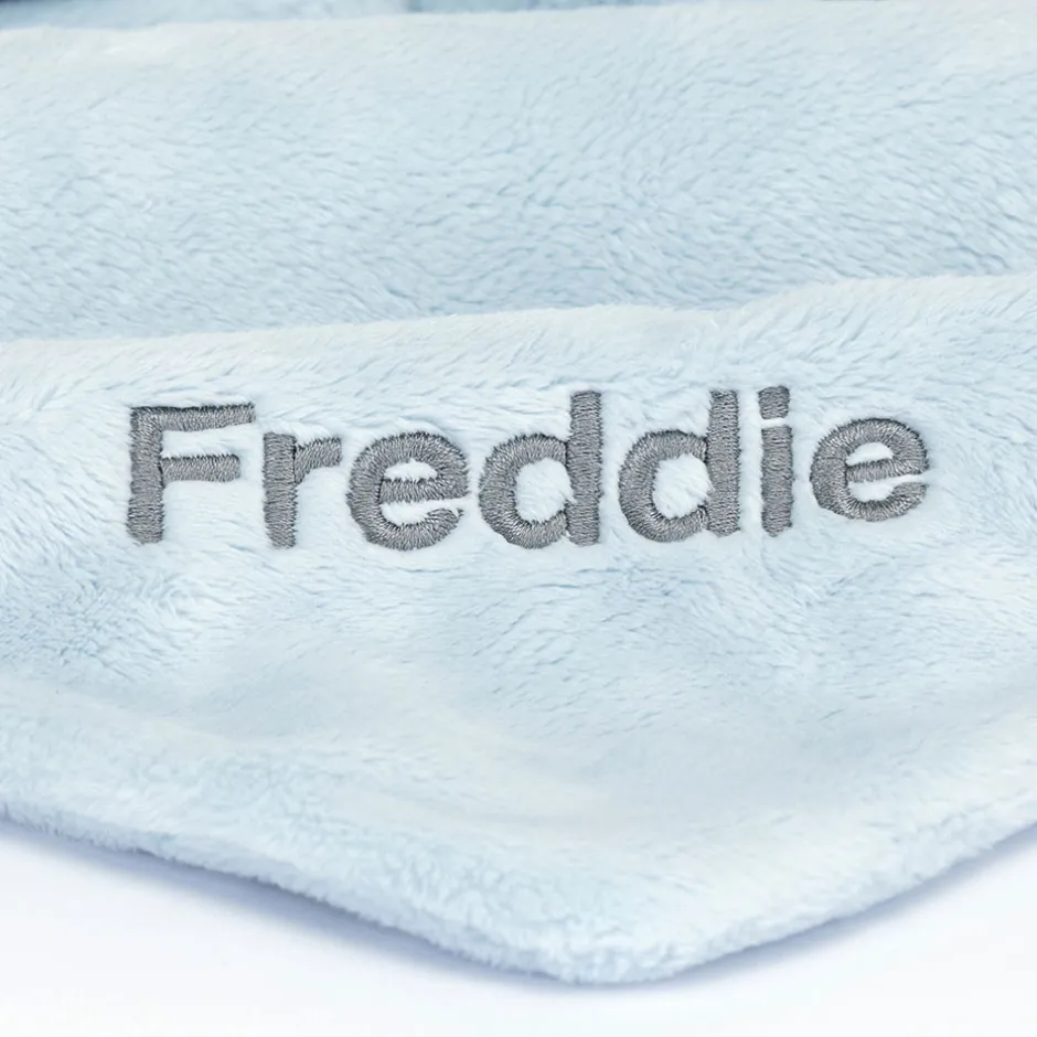 Jellycat Personalised Bashful Blue Bunny Soother< Bashful Bunnies|All Bashfuls