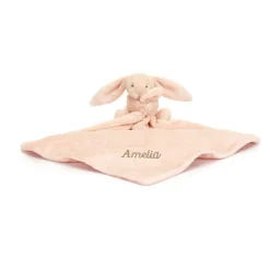 Jellycat Personalised Bashful Blush Bunny Soother< Bashful Bunnies|All Bashfuls