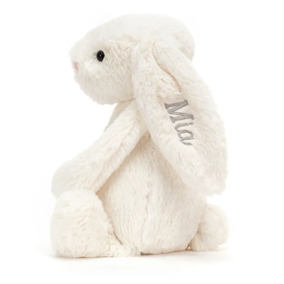 Jellycat Personalised Bashful Cream Bunny Medium< Best Sellers|All Soft Toys