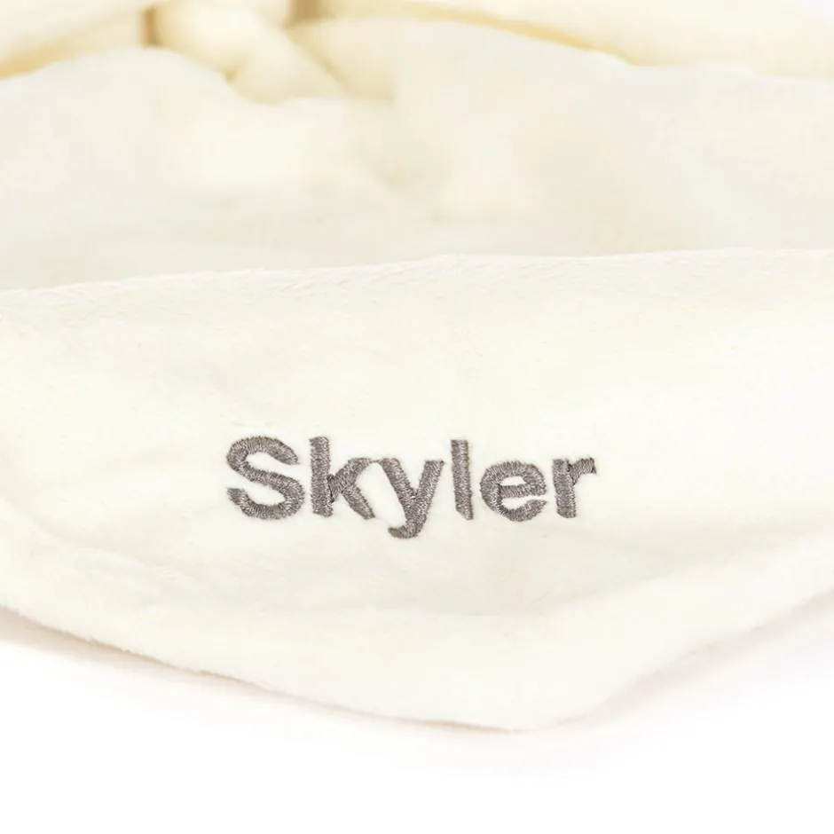 Jellycat Personalised Bashful Cream Bunny Soother< Bashful Bunnies|All Bashfuls