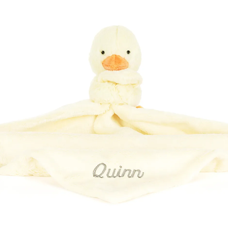 Jellycat Personalised Bashful Duckling Soother< All Soft Toys|All Bashfuls