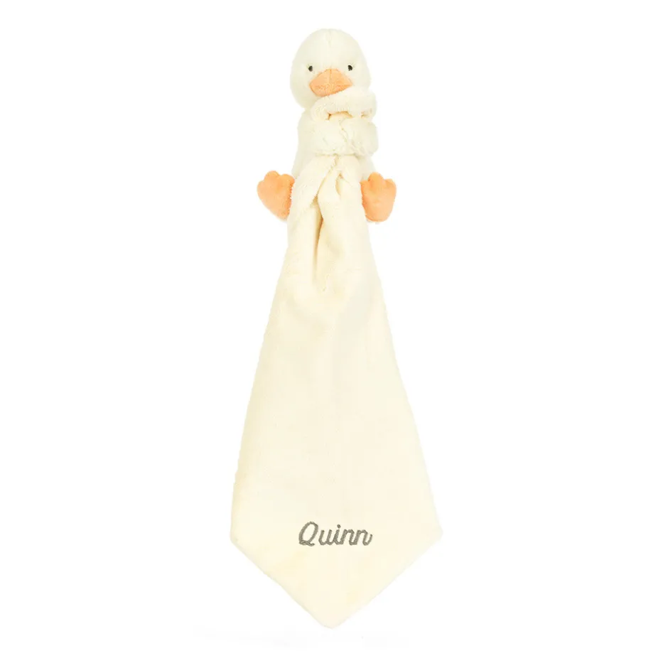 Jellycat Personalised Bashful Duckling Soother< All Soft Toys|All Bashfuls