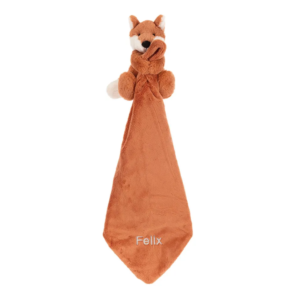 Jellycat Personalised Bashful Fox Cub Soother< All Bashfuls|View All