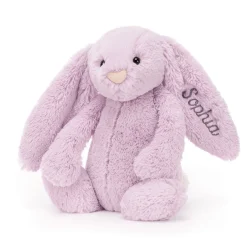 Jellycat Personalised Bashful Lilac Bunny Medium< All Soft Toys|Bashful Bunnies