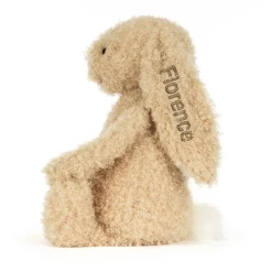 Jellycat Personalised Bashful Luxe Bunny Curly Big< All Soft Toys|View All