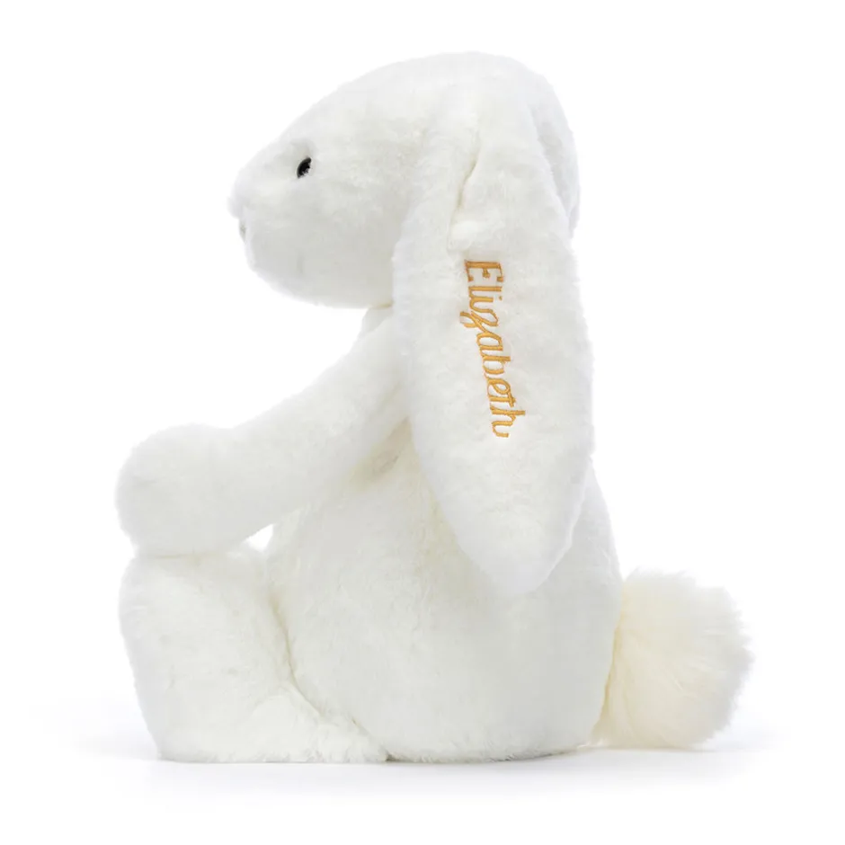 Jellycat Personalised Bashful Luxe Bunny Luna Huge< All Soft Toys|Bashful Bunnies