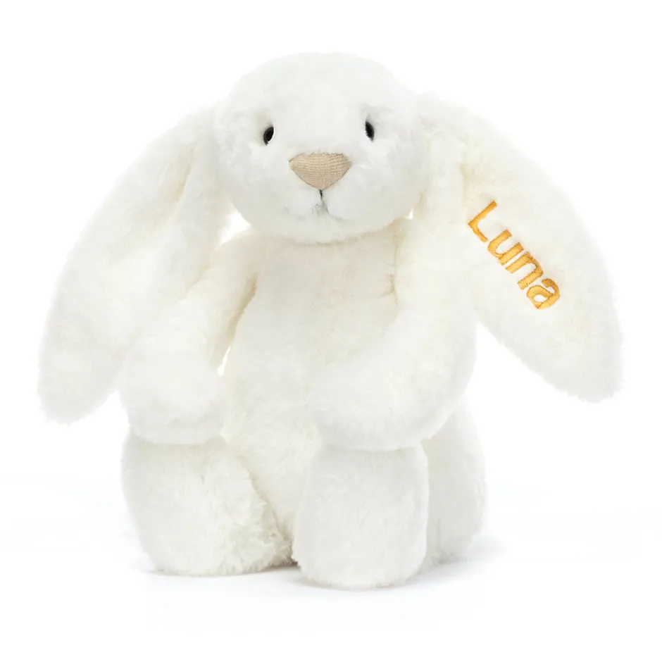 Jellycat Personalised Bashful Luxe Bunny Luna Medium< All Soft Toys|Bashful Bunnies