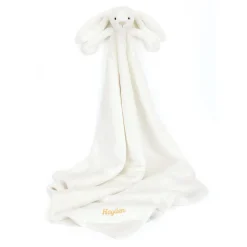 Jellycat Personalised Bashful Luxe Bunny Luna Blankie< Bashful Bunnies|All Bashfuls