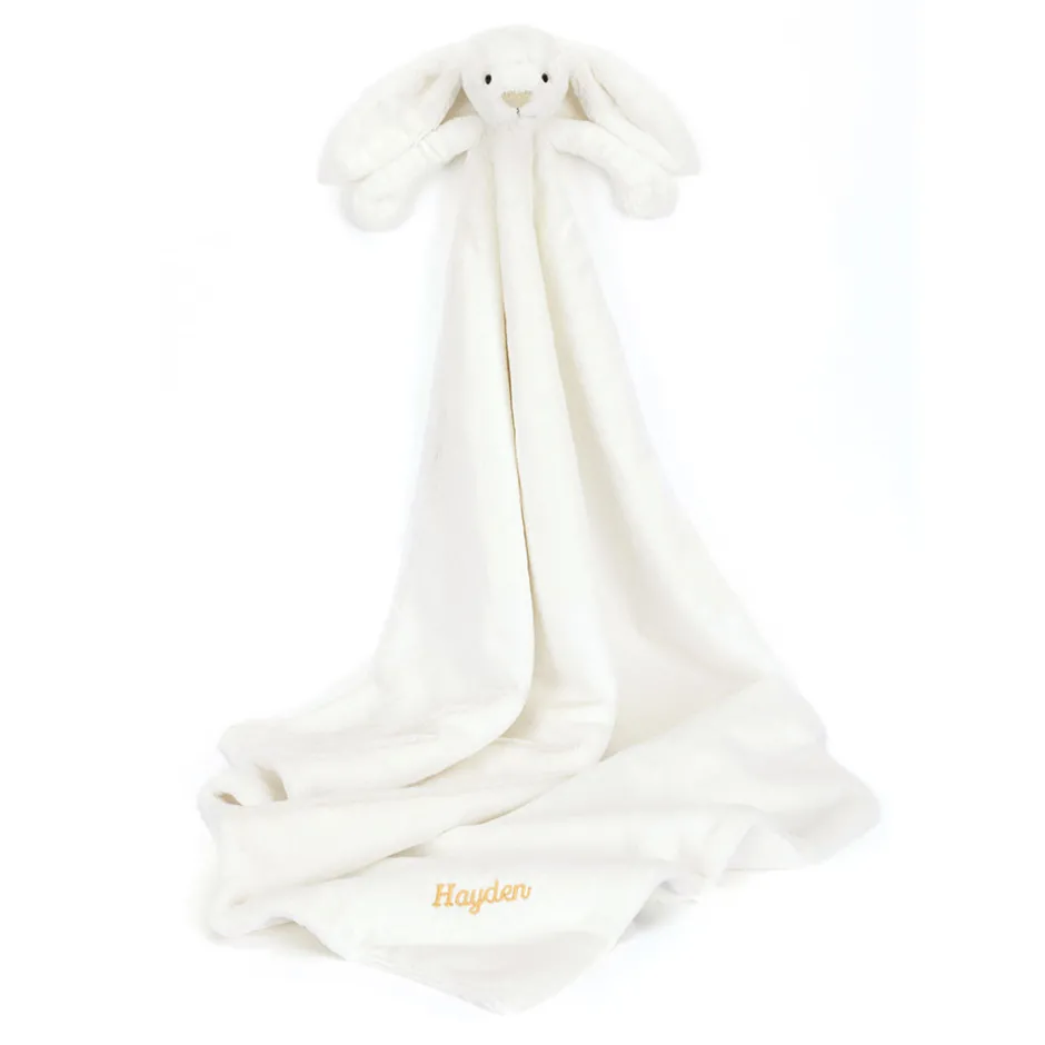Jellycat Personalised Bashful Luxe Bunny Luna Blankie< Bashful Bunnies|All Bashfuls
