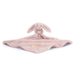 Jellycat Personalised Bashful Luxe Bunny Rosa Soother< Bashful Bunnies|All Bashfuls