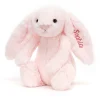 Jellycat Personalised Bashful Pink Bunny Medium< Best Sellers|All Soft Toys