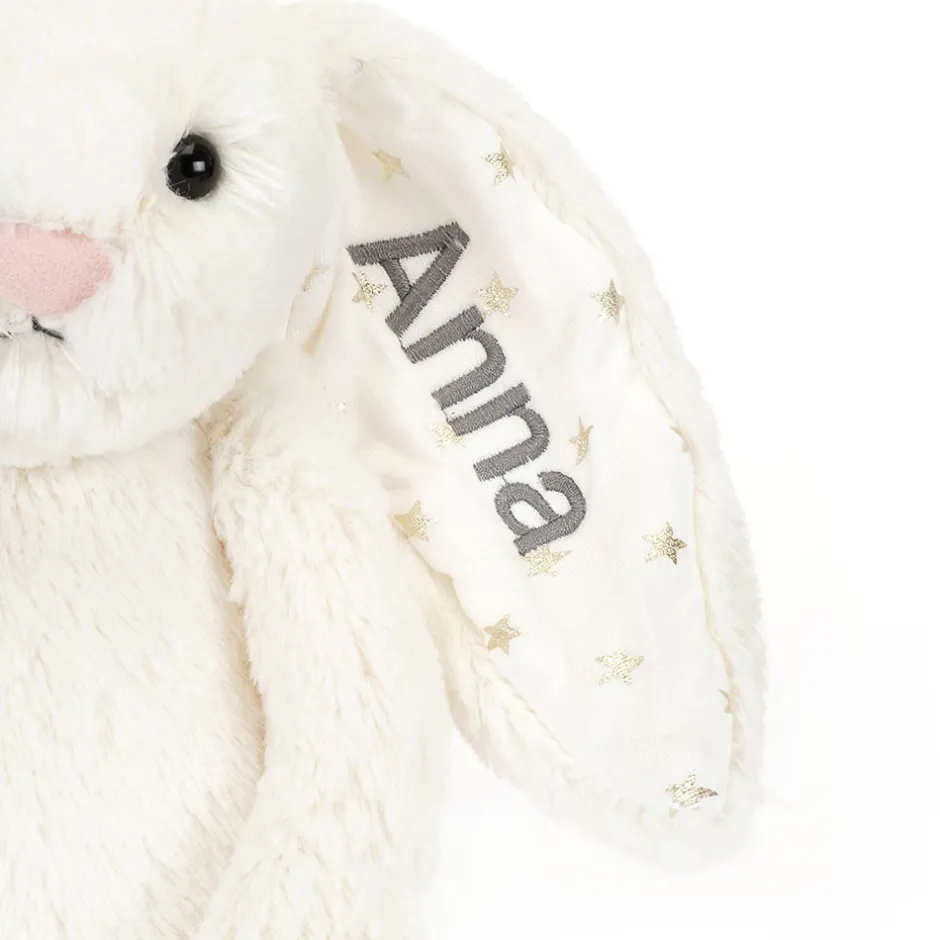 Jellycat Personalised Bashful Twinkle Bunny Medium< All Soft Toys|Bashful Bunnies
