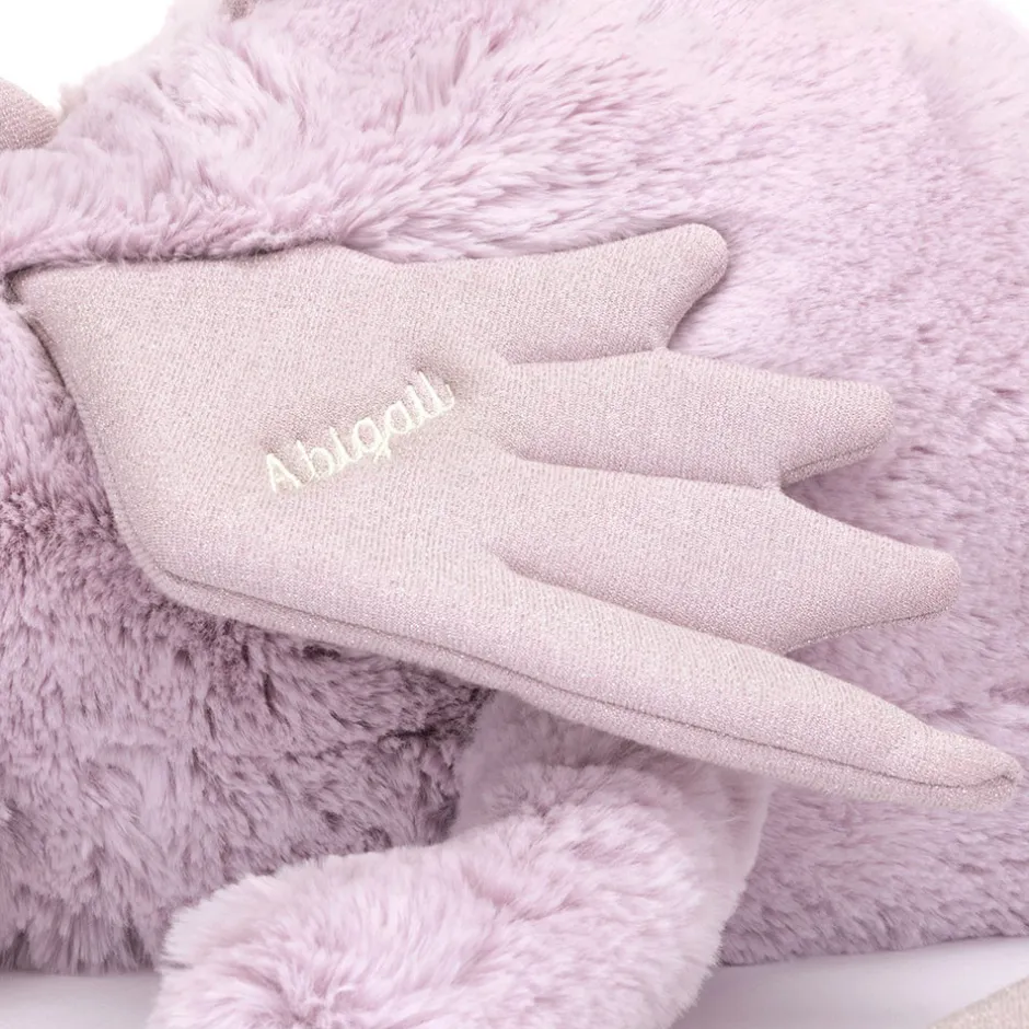 Jellycat Personalised Lavender Dragon Huge< All Soft Toys|View All