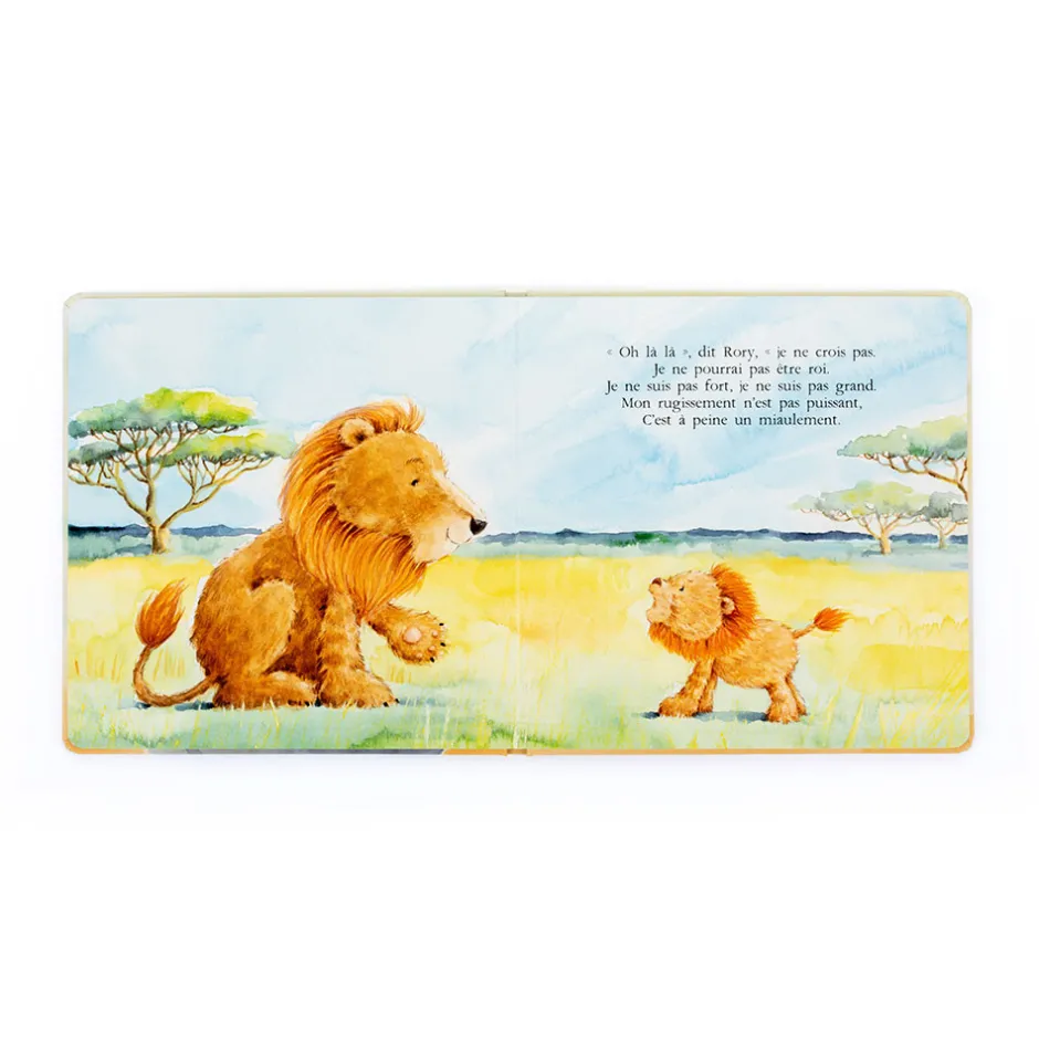Jellycat Rory Le Courageux Petit Lion and Fuddlewuddle Lion Medium< All Soft Toys|View All