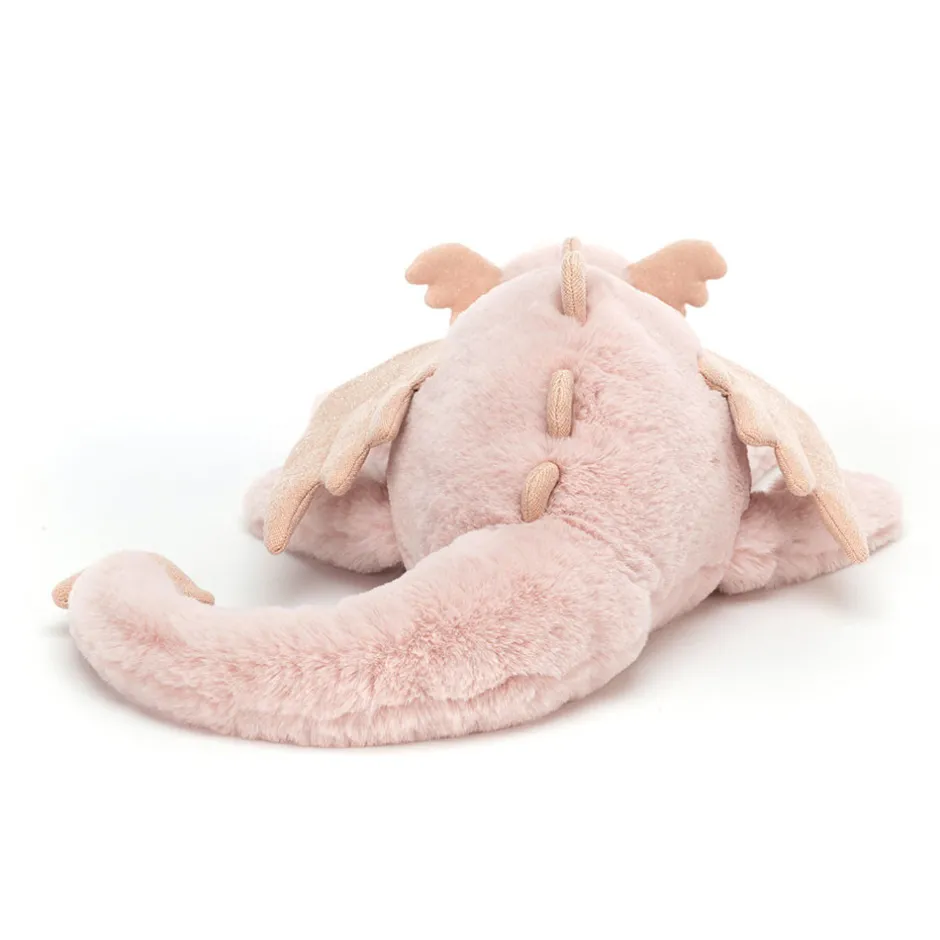 Jellycat Rose Dragon< Best Sellers|All Soft Toys