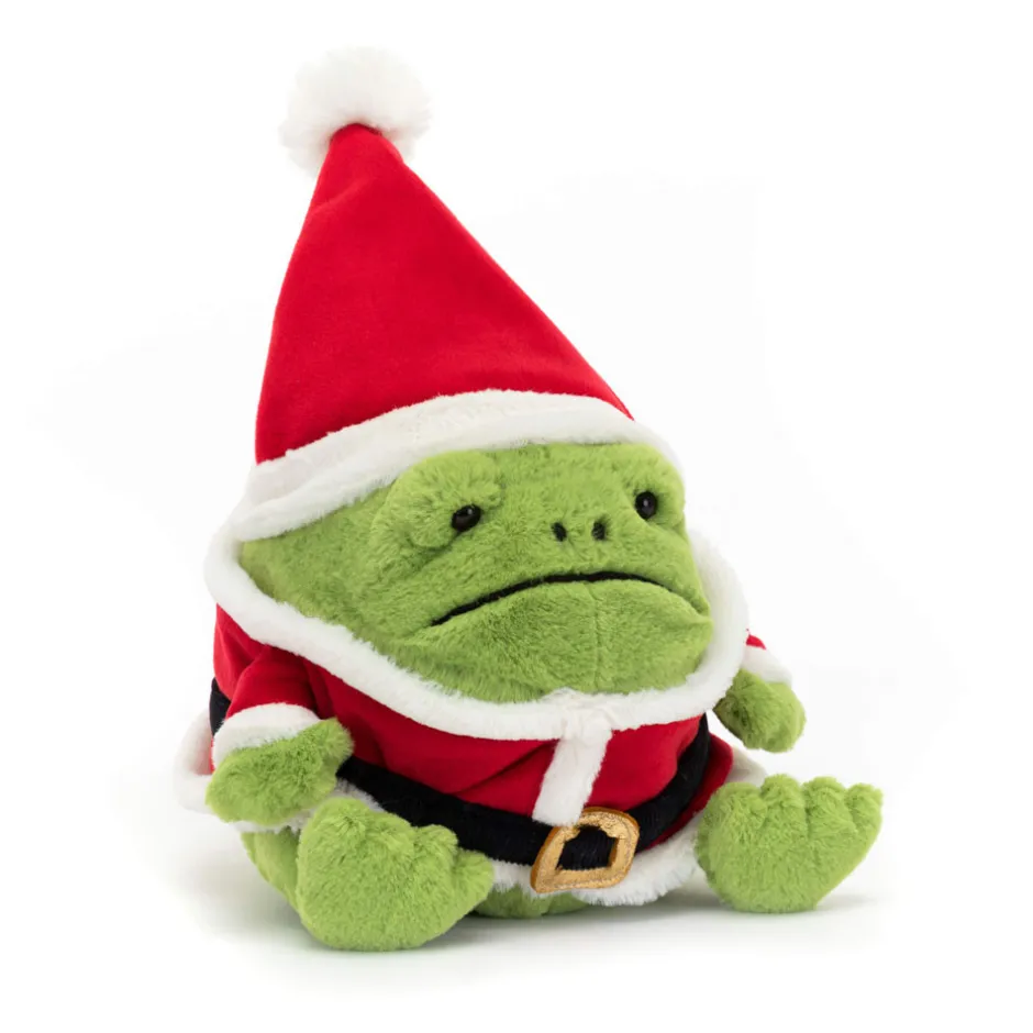 Jellycat Santa Ricky Rain Frog< All Soft Toys|Bright & Colourful