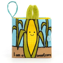Jellycat Sweetcorn Book< Back In Stock|Food & Drink