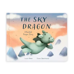 Jellycat The Sky Dragon Book and Bashful Dragon Medium< All Soft Toys|View All