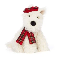 Jellycat Winter Warmer Munro Scottie Dog< All Soft Toys|View All
